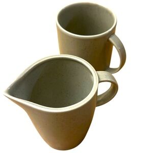 CALVIN KLEIN ⭐️  “the khaki collection cargo ” mug and creamer